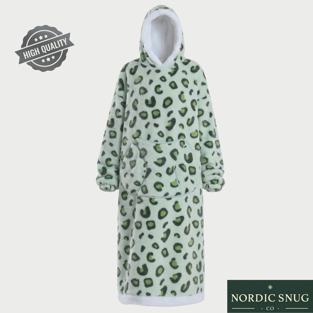 NordicSnug™ Ultra-Lång Hoodie (140cm) - Winter Edition