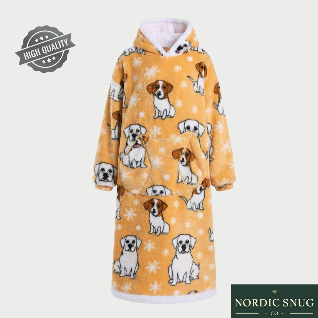 NordicSnug™ Ultra-Lång Hoodie (140cm) - Winter Edition