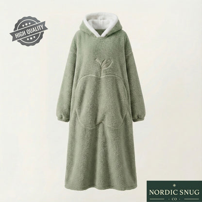 NordicSnug™ Ultra-Lång Hoodie (140cm) - Premium Teddy